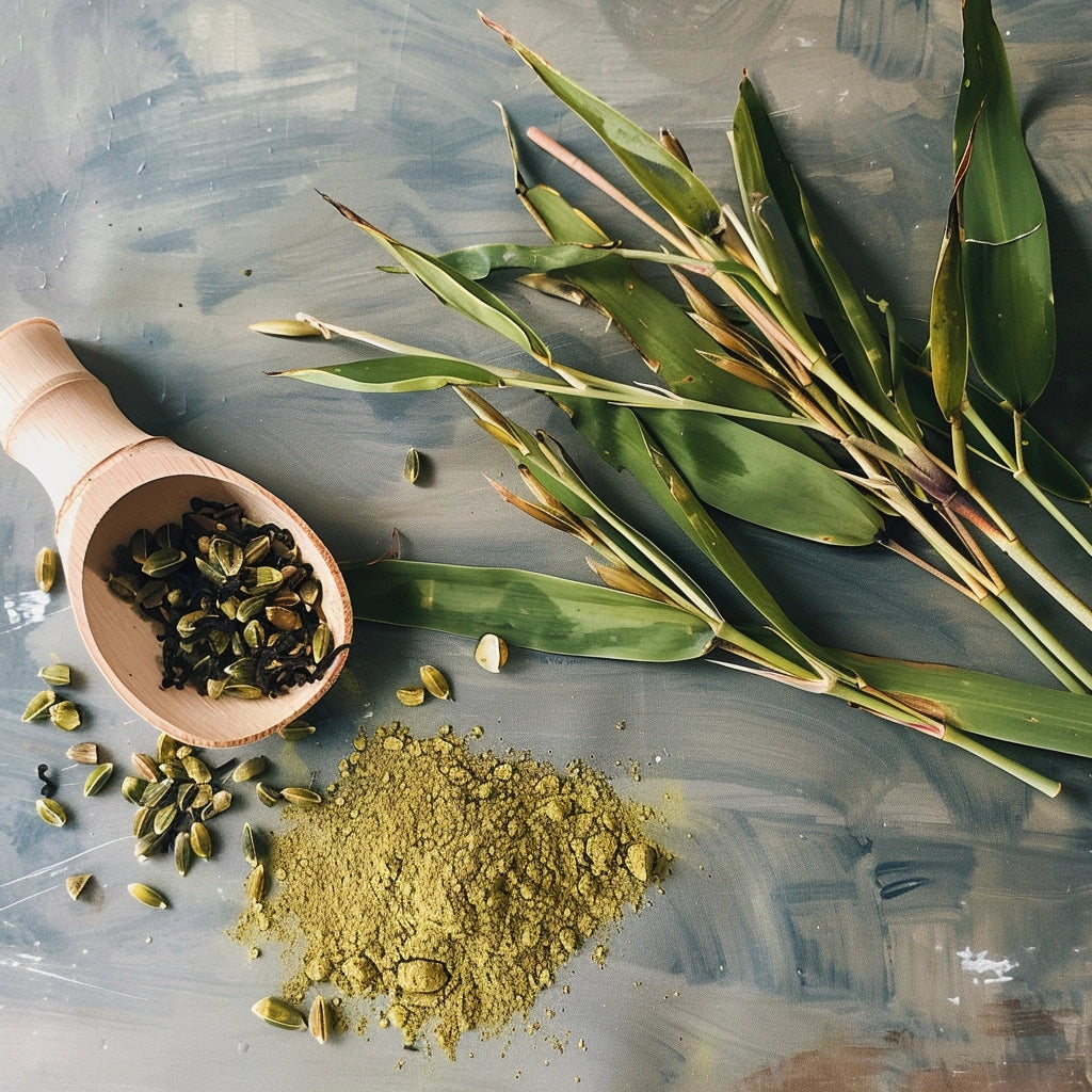 Fettiges Haar mit Matcha und Zitronengras bekämpfen